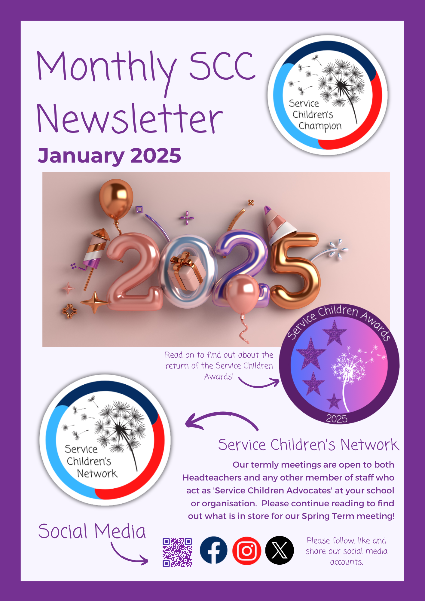 Monthly SCN - Newsletter - January 2025